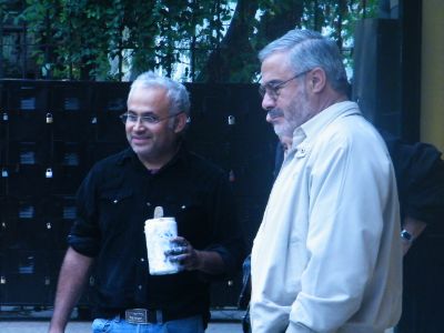 Luis Millones junto a Francisco Ferrando, Director Académico.