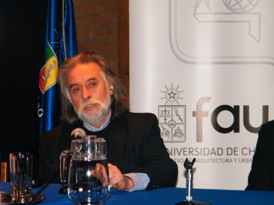 Académico de Diseño FAU, Claudio Cortés.