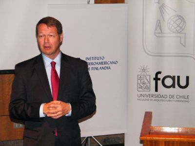Mika Markus Leinonen, embajador de Finlandia en Chile.