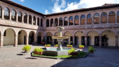 Interior Municipalidad del Cusco, lugar de sesiones técnicas y presentación del Proyecto IPGH.