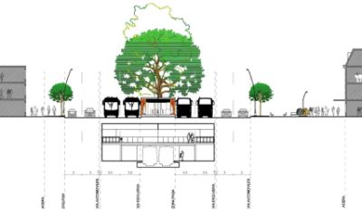 Propuesta de corredor BRT para la Alameda.