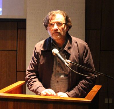 Profesor Max Aguirre, director del Instituto de Historia y Patrimonio FAU.