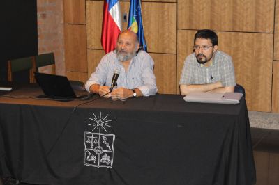 Profesores Marcelo Quezada y Pablo Domínguez.