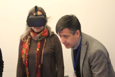 El taller se enmarcó en la investigación "Hacia una planificación y diseño urbano integral e inclusivo: uso de realidad virtual en procesos de participación ciudadana temprana".