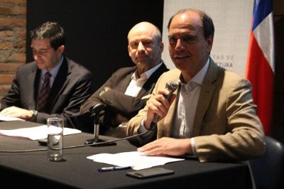 Mesa "Desafíos de la Gestión Pública Participativa en el Ámbito Sectorial" con Ministro Monckeberg, Sergio Baereswyl y Raúl Irarrázaval