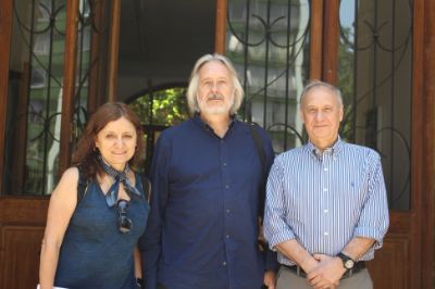 En el marco del Congreso, el Decano Manuel Amaya, aprovechó de reunirse con su par de la Facultad de Arquitectura y Urbanismo de la Universidad de la Plata, académico Fernando Gandolfi.