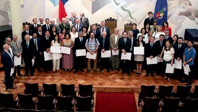 39 fueron las académicas y académicos de la Universidad de Chile que fueron reconocidos este año.