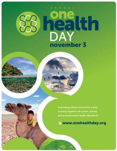 One Health Day es una campaña internacional coordinada por la Comisión One Health, el Equipo One Health Initiative y la Fundación One Health Platform.