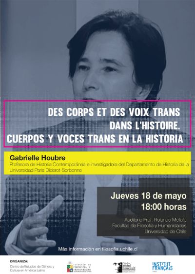 Conferencia "Des corps et des voix trans  dans l'histoire.  Cuerpos y voces trans en la Historia"
