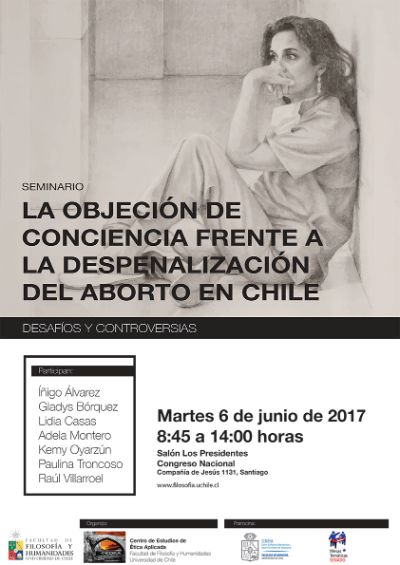 Seminario "La objeción de conciencia frente a la despenalización del aborto en Chile. Desafíos y controversias"