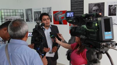 Carlos Rodríguez en conferencia de prensa al inicio del seminario de apertura