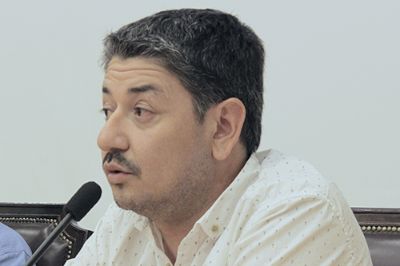 Eduardo González, integrante de la mesa directiva del Colegio de Profesores.