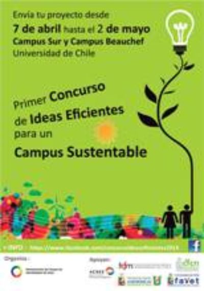 Durante la Semana de la Sustentabilidad se premiará al ganador del Concurso de Ideas Eficientes.
