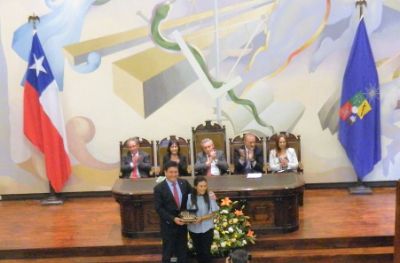 La CONAF otorgó el Premio "Corporación Nacional Forestal" a la Mejor Memoria de Titulo Realizada, durante el año 2017, premio que obtuvo la alumna Daniela Angelina Celedón Peña.