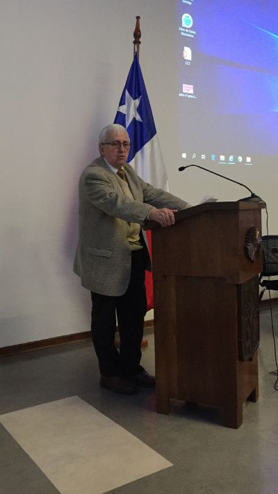 El Profesor Manuel Rodríguez inauguró la jornada en representación de las autoridades de Campus Sur.