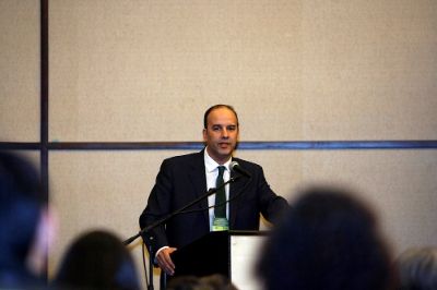 El director Regional del Programa Hidrológico Internacional (PHI) de Unesco, Miguel Doria.