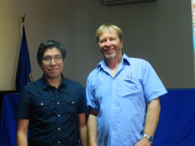 El Dr. Lars Brabyn fue invitado por los académicos de la Facultad, Profesores Andrés Plaza y Miguel Castillo. 