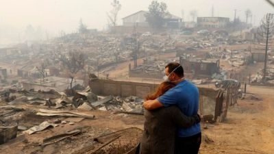 n 2017 la localidad de Santa Olga fue completamente destruida por un incendio forestal.