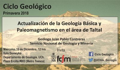 Geología Básica y Paleomagnetismo en Taltal