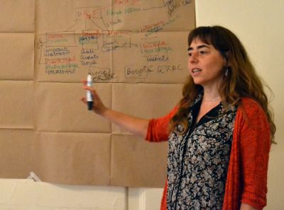Ximena Tocornal, investigadora del proyecto "Violencia en tres ciudades latinoamericanas"