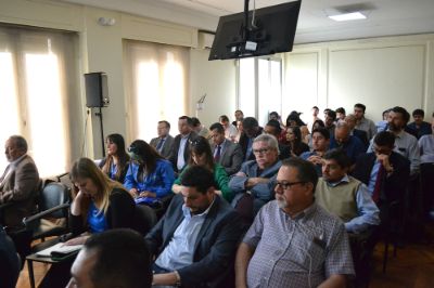 El seminario fue organizado por el Centro de Estudios en Seguridad Ciudadana del INAP y la Asociación Chilena de Municipalidades.