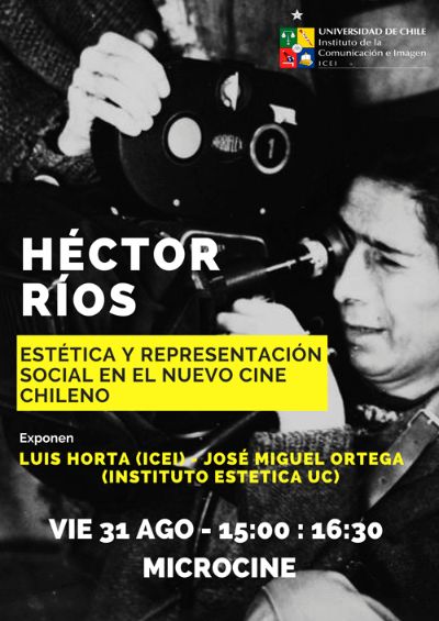 Afiche Coloquio de Investigación Héctor Ríos.