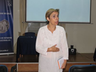 Académica experta en Derecho Internacional del IEI, profesora Astrid Espaliat.
