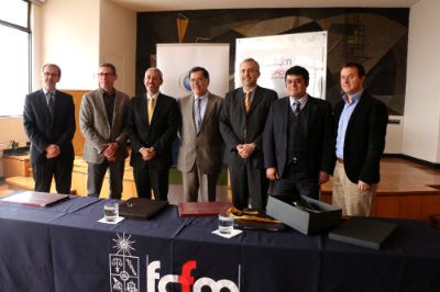 El acuerdo se realizó en el marco del proyecto Ingeniería y Ciencias 2030-U. de Chile.