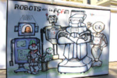 ¿Te gusta la tecnología? Llévate un recuerdo con los robots de la FCFM: Bender, Jarvis, Maqui y los Naos.