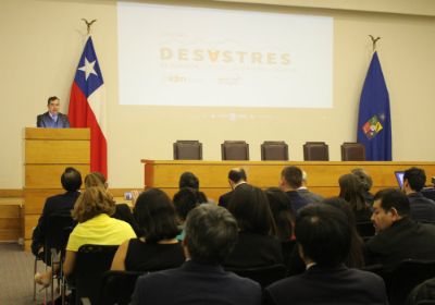 Pedro Berríos Molina habló en representación de los estudiantes.