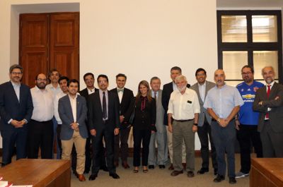 El encuentro se realizó el 28 de marzo de este año en dependencias de Casa Central de la Universidad de Chile.