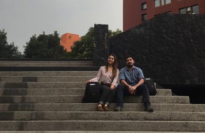 Ambos estudiantes pasará tres meses de pasantía en el Tecnológico de Monterrey en México.