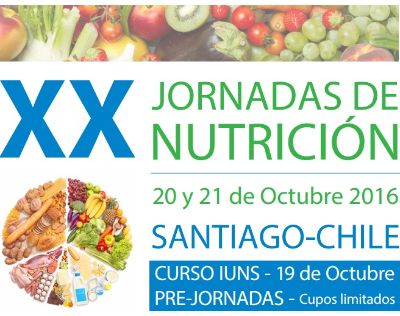 XX Jornadas Chilenas de Nutrición