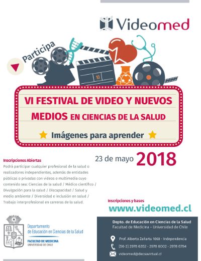 VI Festival Audiovisual y de Nuevos Medios en Ciencias de la Salud