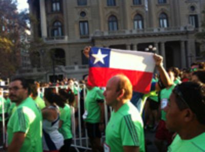 Odontorunners presentes en Maratón de Santiago 2015