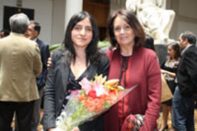 Dra. Claudia Lefimil y Prof. Leonor Armanet, Directora de Pregrado U. Chile