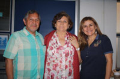 Dr. Milton Ramos, Dra. Gisela Zillmann y Dra. Alejandra Lípari