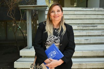 Elena Escudero, coordinadora de capacitación de la Facultad de Medicina. 