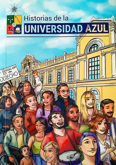 Portada Historias de la Universidad Azul