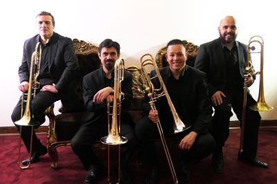 Sección de trombones de la Orquesta Sinfónica Nacional de Chile
