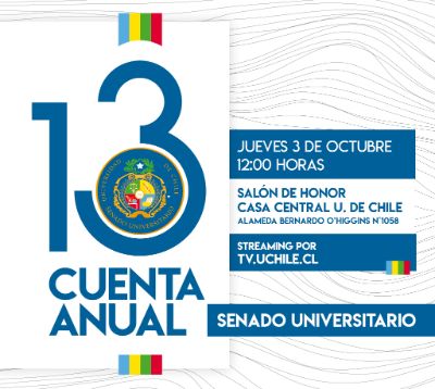 XIII Cuenta Anual del Senado Universitario.