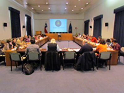 La última Plenaria del Senado Universitario 2010-2014 se realizó en Casa Central el 17 de julio de 2014.