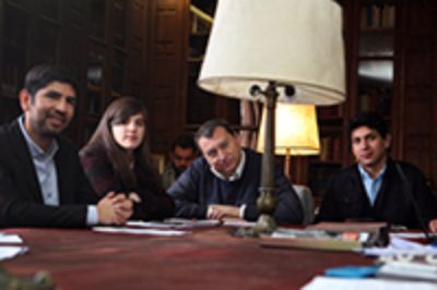 Representantes de esta casa de estudios y del Consejo de la Cultura de Aysen participaron de la firma del acuerdo.