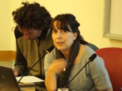 Senadora Mercedes López, académica de la Facultad de Medicina.