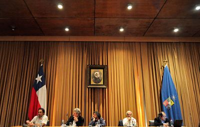 Este 14 y 15 de octubre se realizó en la Casa Central de la U. de Chile el Parlamento del Libro y la Palabra.