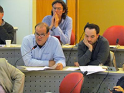 El Consejo de Evaluación representado por el Profesor Miguel Allende y el Secretario Ejecutivo, Pablo Duarte, presentaron el Estudio sobre Sistema de Información Académica.