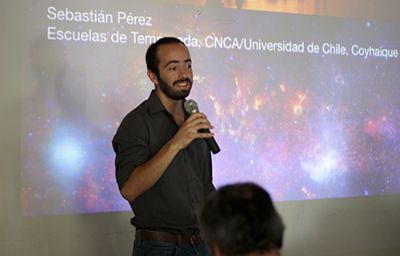 El curso "Astronomía y Arte", a cargo de Sebastián Pérez, Doctor en Astrofísica, también fue parte de la última jornada.