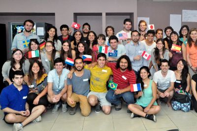 Estudiantes que cursaron un semestre en el extranjero durante 2015.