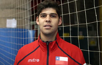 Sebastián Albornoz, estudiante de Derecho de la Casa de Bello y Capitán de la Selección Universitaria de Vóleibol.