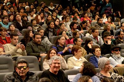 El estreno de la cinta se realizó en la Cineteca Nacional del Centro Cultural Palacio La Moneda.